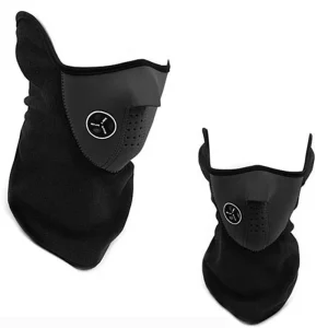 Máscara Balaclava Meia Face Inverno Corta-Vento Respirável