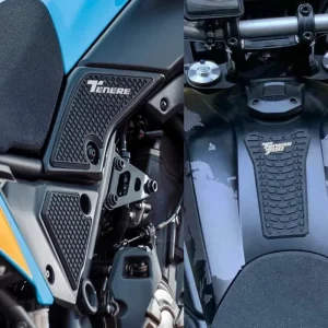 Grips Tenere 700 borracha autocolante, laterais e depósito