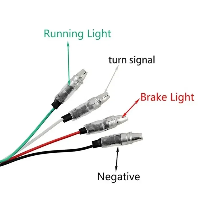 Par de piscas LED com sinal de travão e vários modos - Image 5