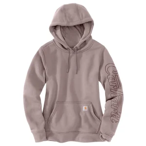 Sweatchirt c/ capuz Rain Defender Hooded Carhartt Rosa