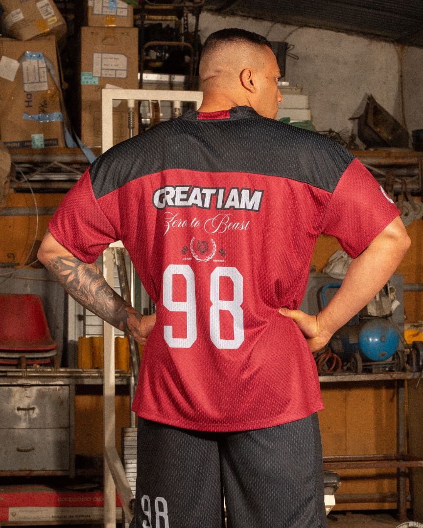 98RACING AMERICAN JERSEY RED - Image 7