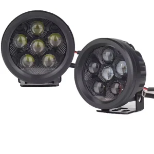 Faróis auxiliares LED redondos 18W - Projector offroad