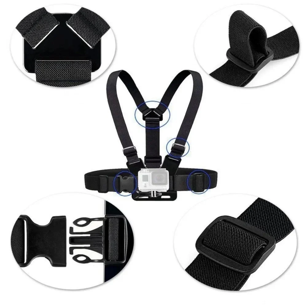 Suporte de colete para telemóvel - Rotação 360° compatível GoPro - Image 5