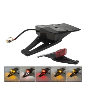 Rabeta com Farolim Traseiro LED e Piscas para Moto Motocross