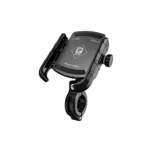 Suporte de Telemóvel Universal para Moto - Fixação Segura no Guiador