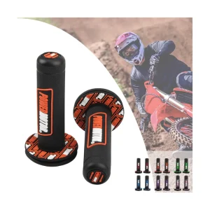 Punhos de Guiador Universal 22mm Borracha Gel Moto