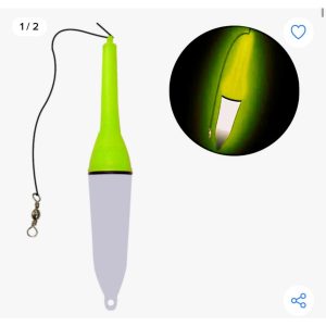 BOIA TORPEDO LUMINOSO 45G BOIA BARÃO COD 920