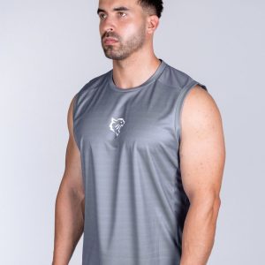 MUSCLE FIT TANKTOP GREY