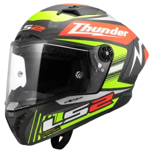 Capacete Integral LS2 FF805 - THUNDER C GP BLACK (Replica)