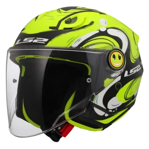 Capacete Jet Infantil LS2 OF622 Funny II Glup