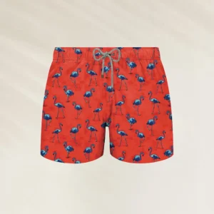 Calção Banho Criança Flamingo