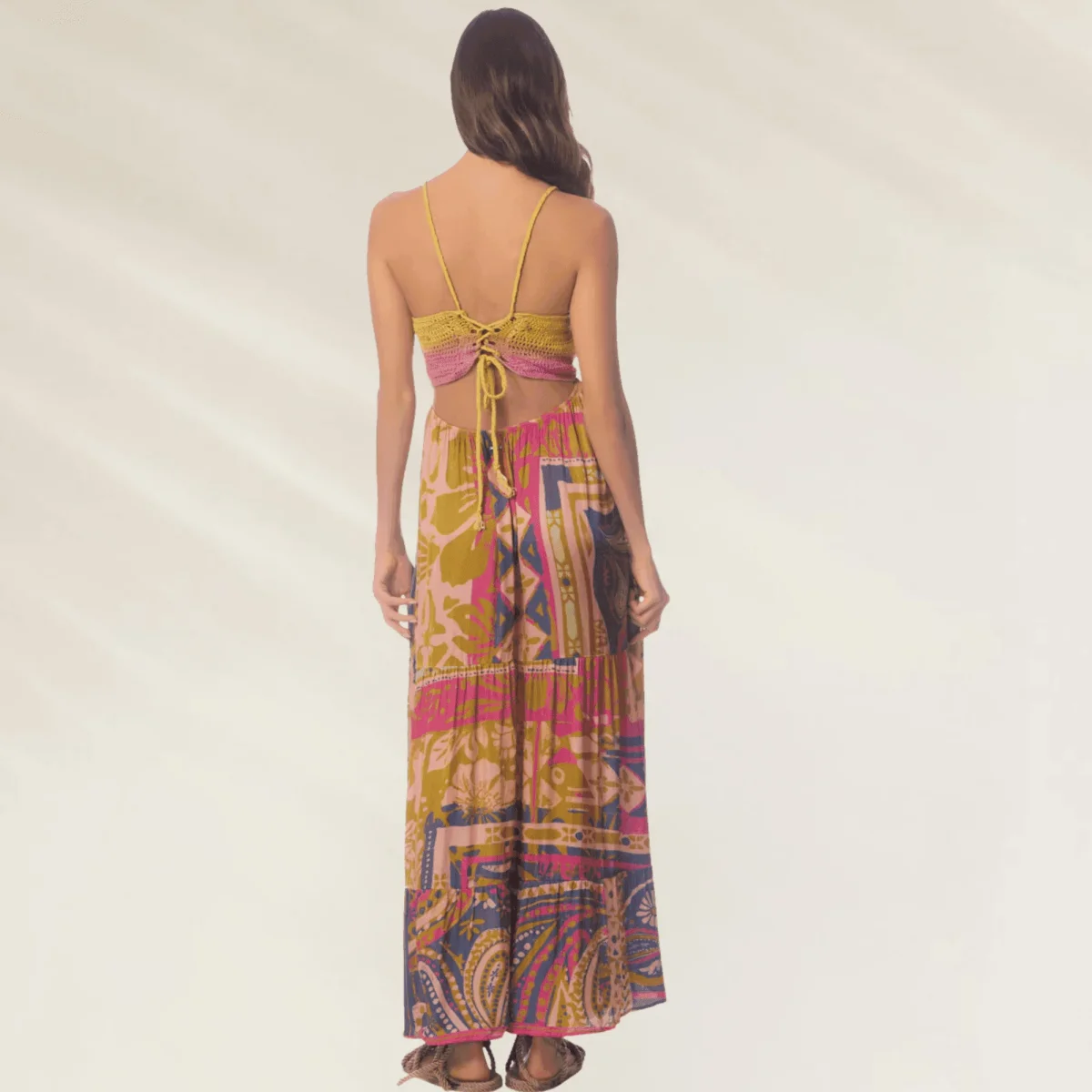 Vestido Longo Hankie Kairo - Image 3